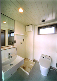 AマンションⅢ　洗面所トイレ